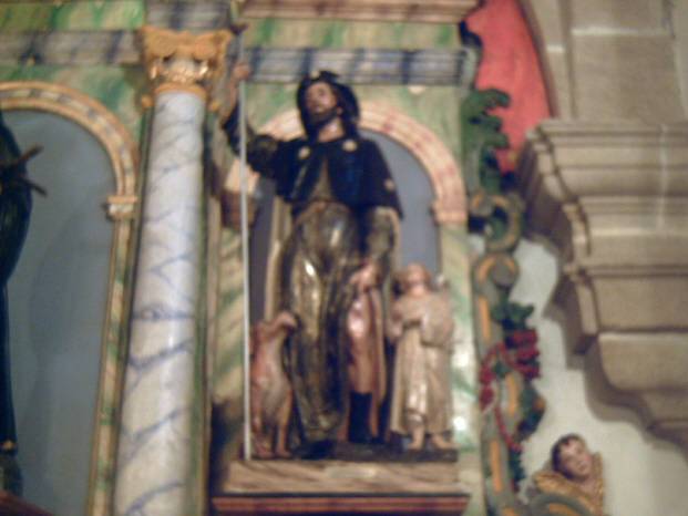 Igrexa de Caamouco: San Roque