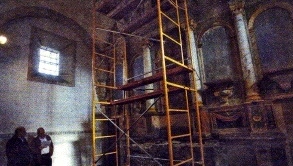 Restauración do retablo 2