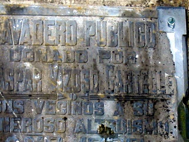 Placa do Lavadeiro de Seselle